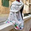 شال ريفى قطن تطريز يدوى بالخيط القطن