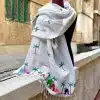 شال ريفى قطن تطريز يدوى بالخيط القطن