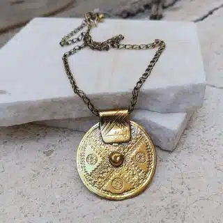 كولية سيوي مطلي ذهب