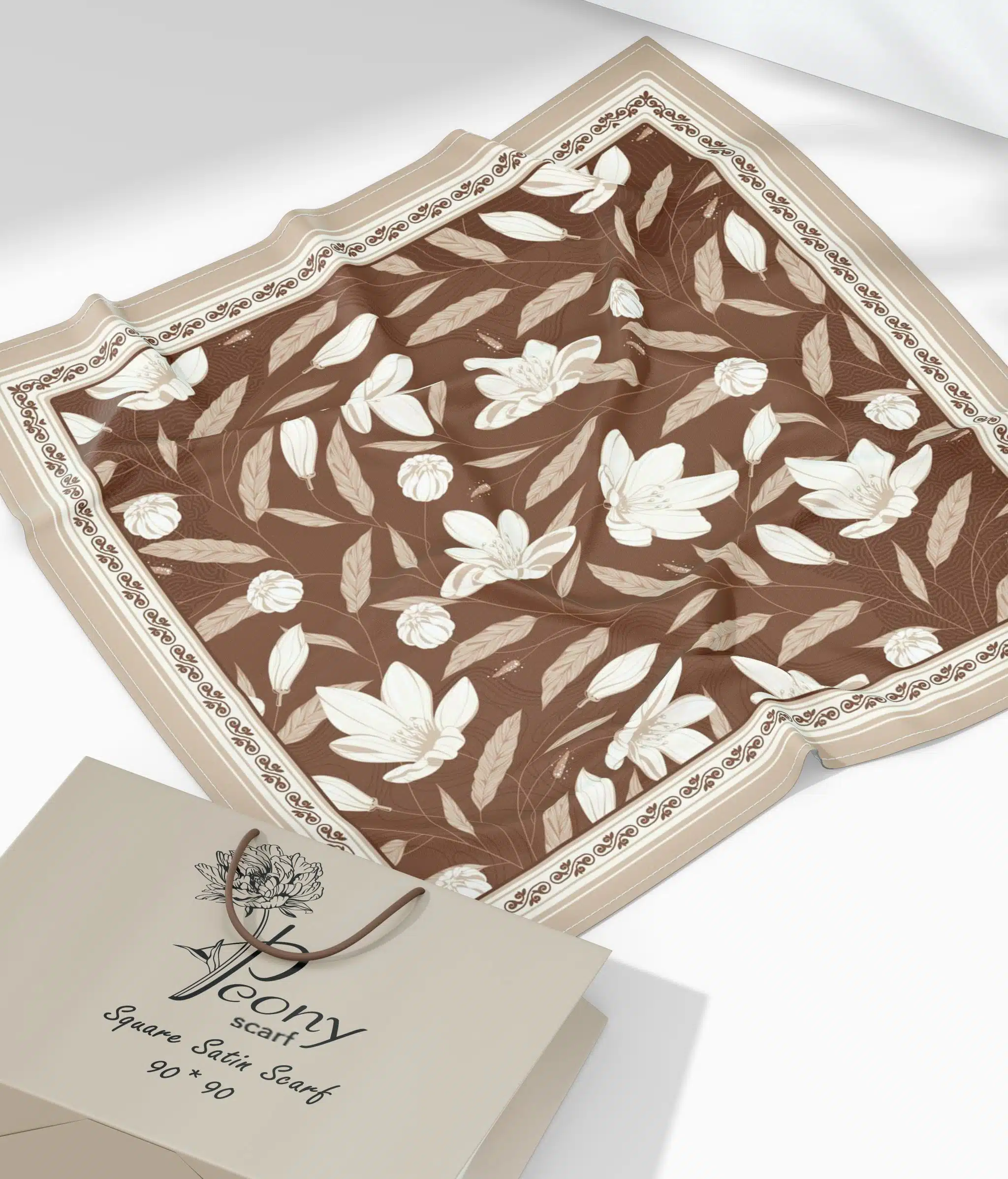 Gamaly Square scarf 1 Gamaly Square scarf