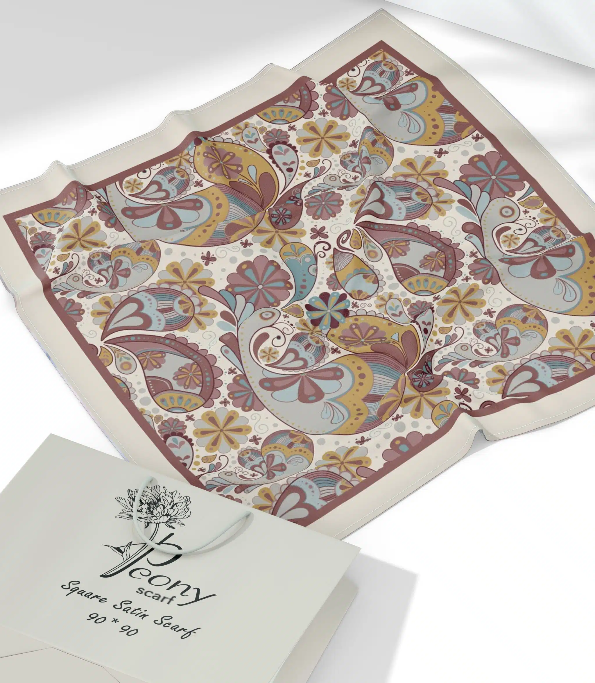 Kashmor Square scarf 1 Kashmor Square scarf