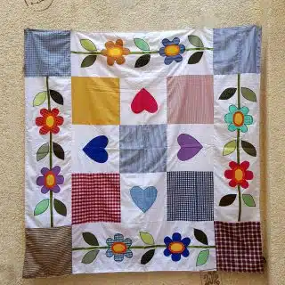 مفرش قماش قطن باتشوورك