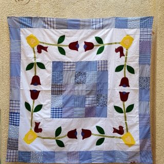 مفرش قماش قطن باتشوورك