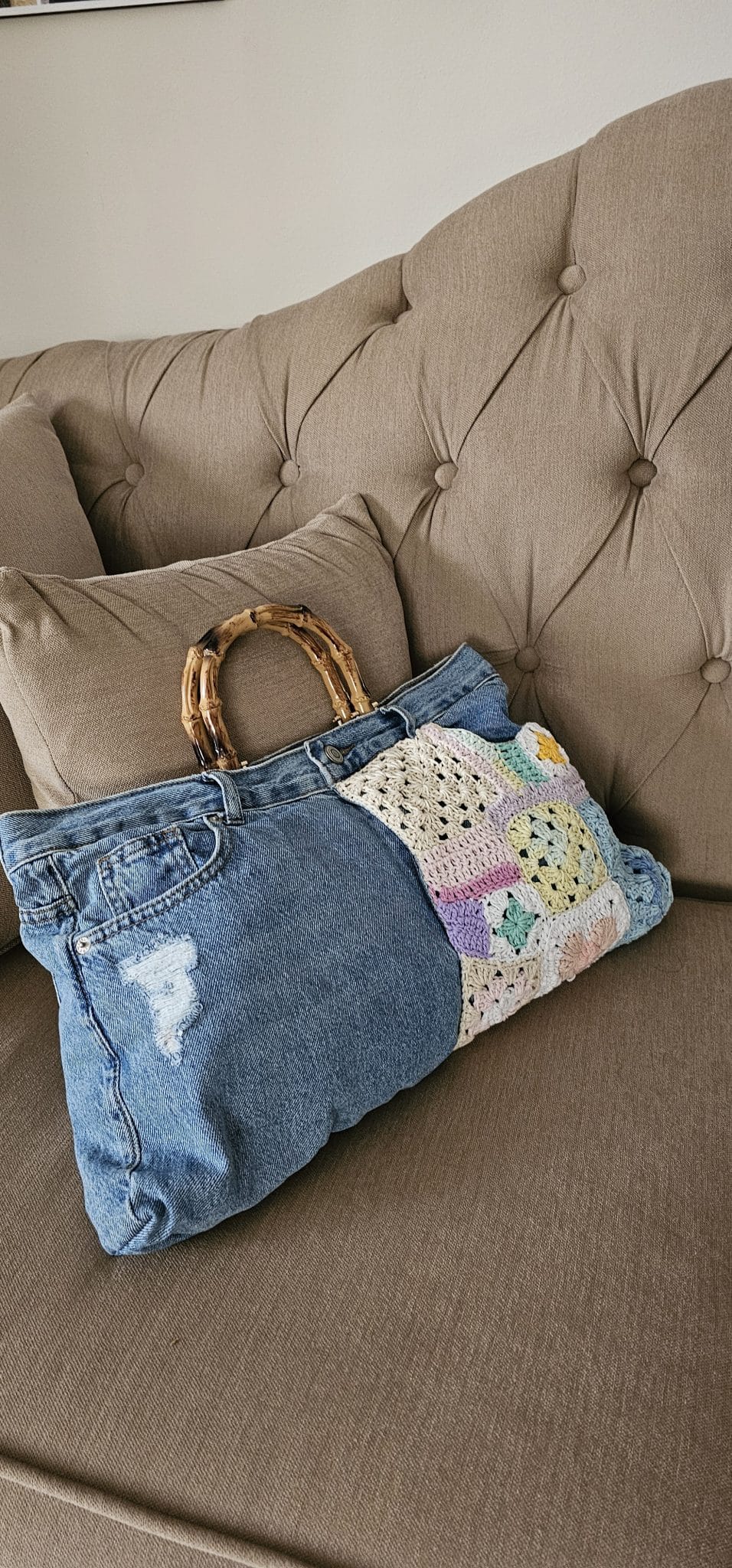 Patchwork Denim tote bag 2 20250424 134148 scaled