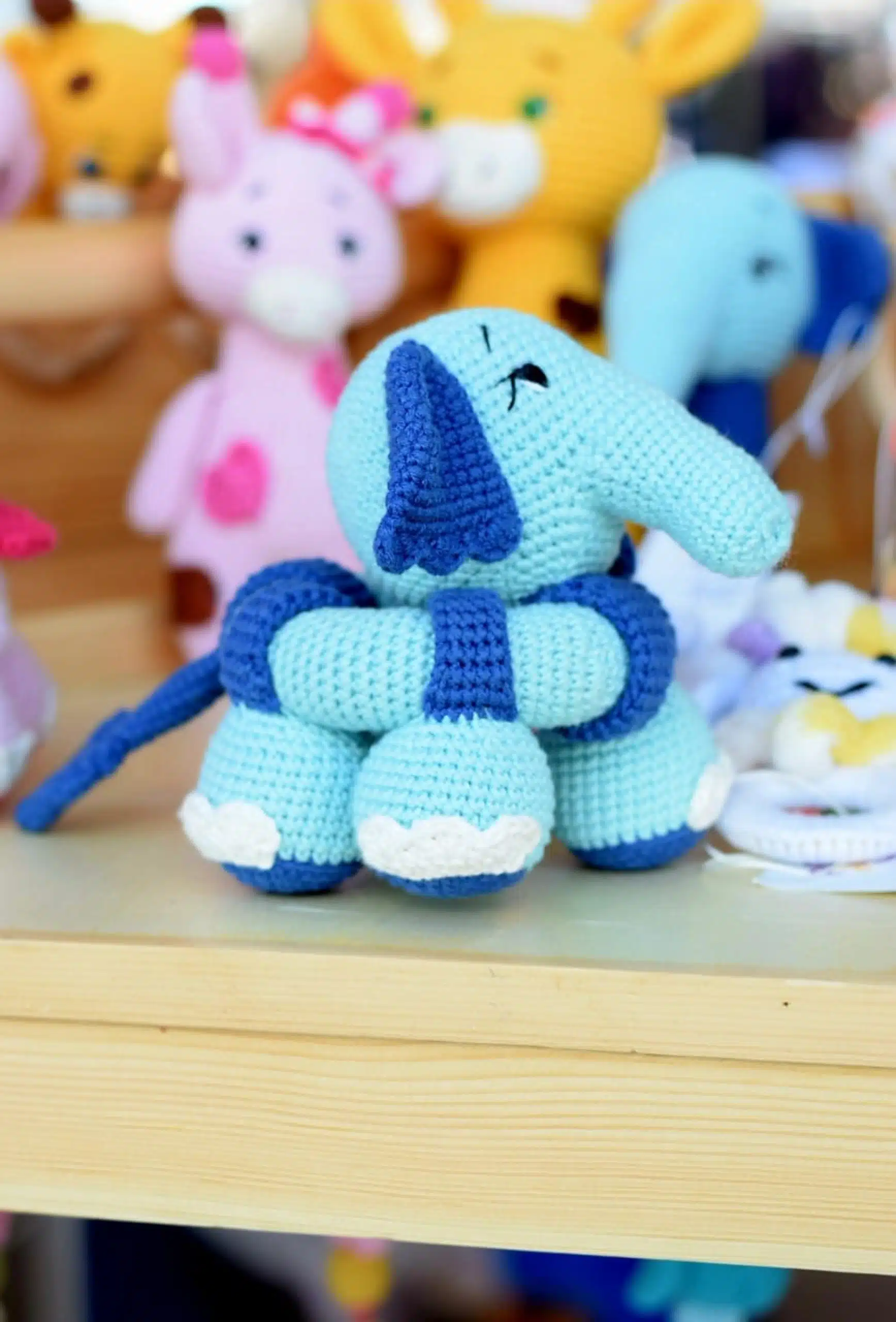 Ellie The Elephant - 3D Rattle 1 Ellie The Elephant - 3D Rattle