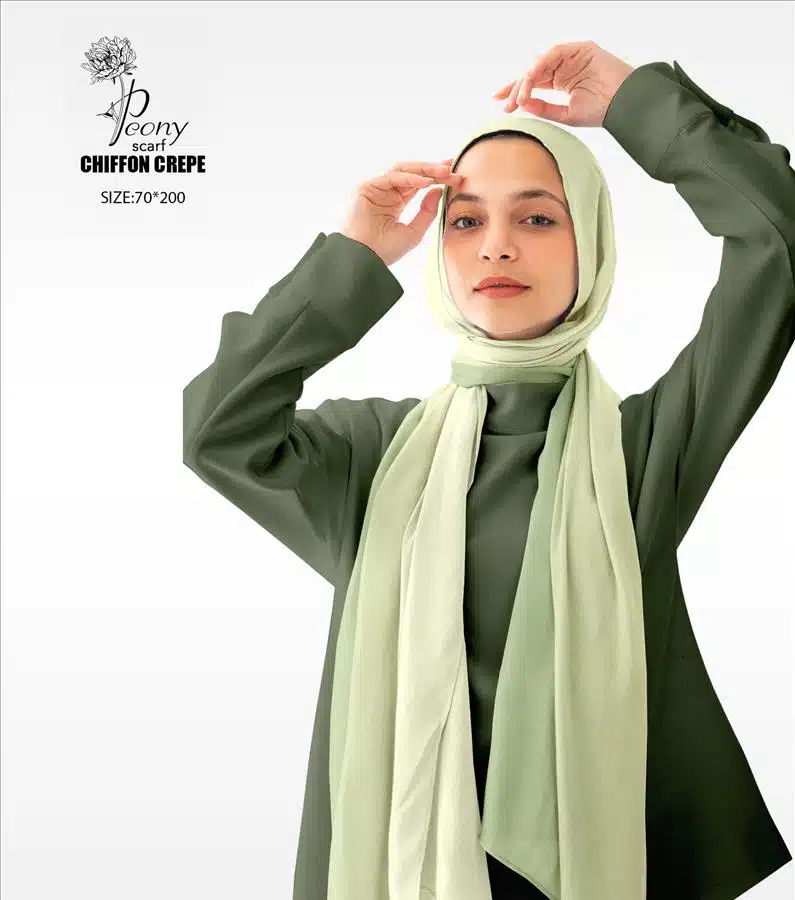 Gradient Zatony &Butter Yellow Scarf 1 Gradient Zatony &Butter Yellow Scarf