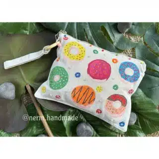 Nerm wristlet clutch