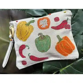 Nerm wristlet clutch