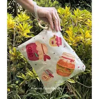 Nerm wristlet clutch