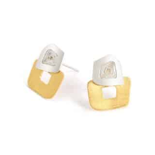 Earring gold plated