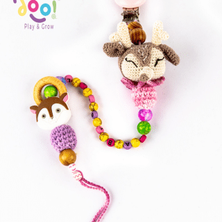 Donner The Reindeer Pacifier Holder