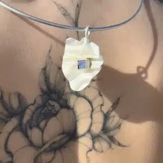 Handmade Sterling Matte Silver (Code 942)