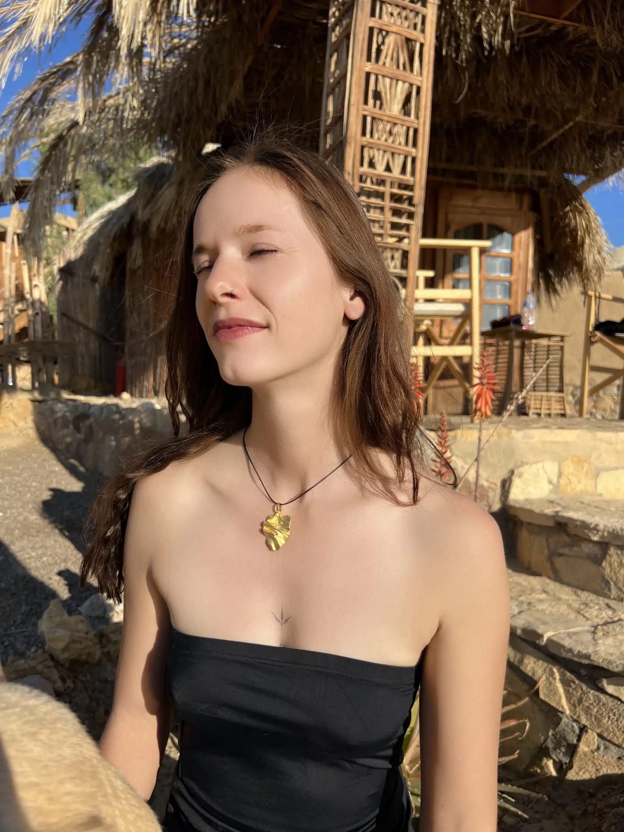 Handmade Gold Platted Sterling Silver Pendant (Code 950) 2 950 2 scaled