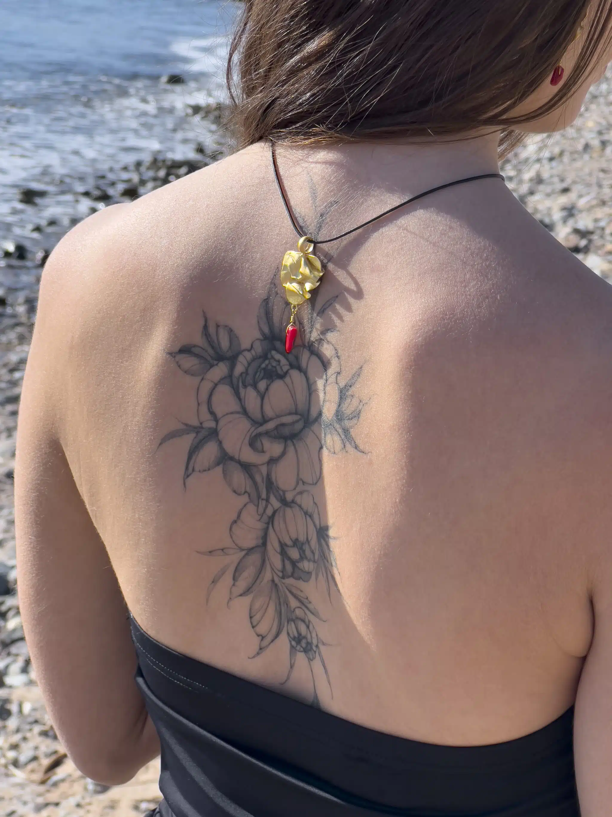 Handmade Gold Platted Sterling Silver Pendant (Code 951) 2 951 1 scaled