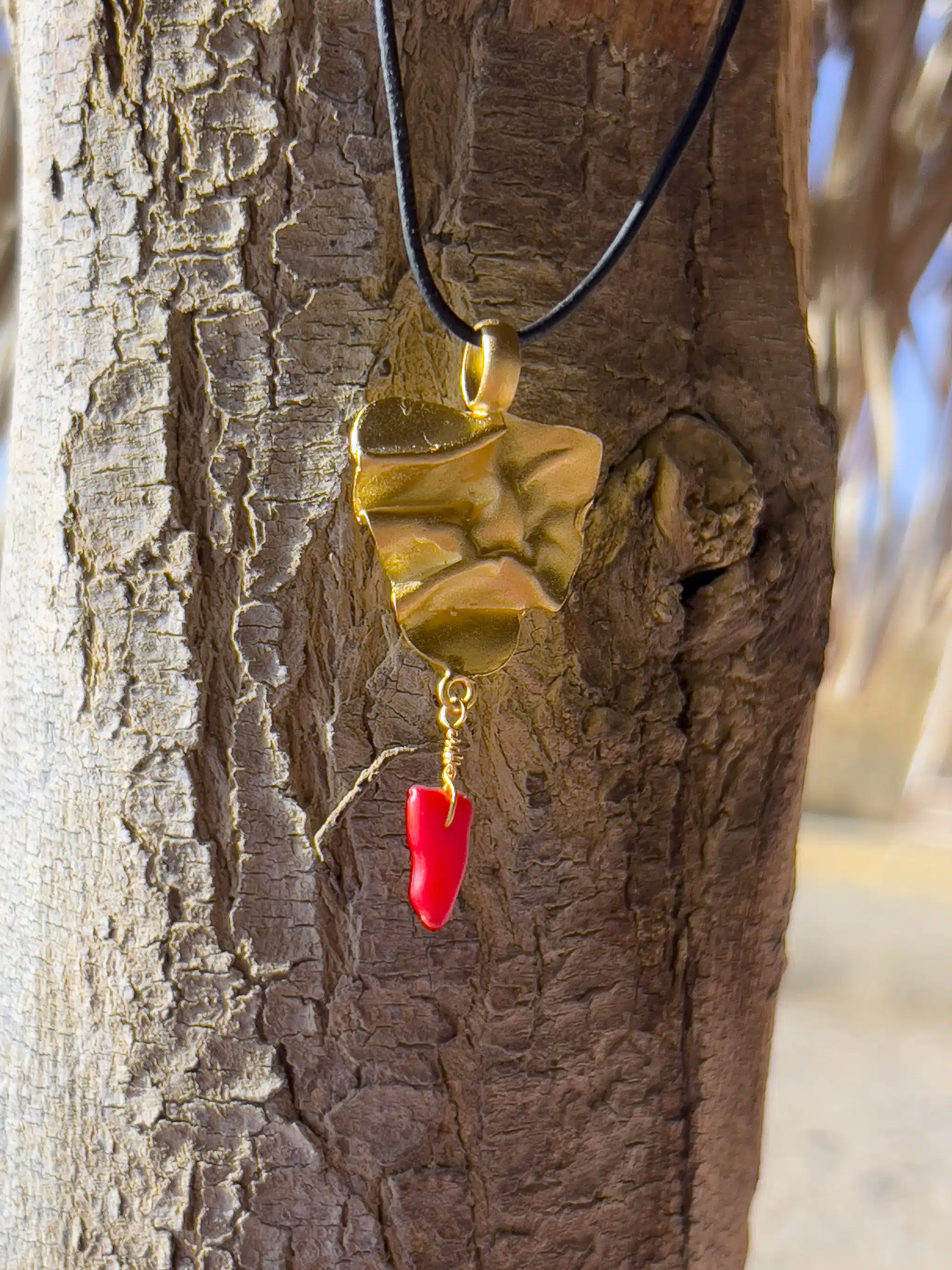 Handmade Gold Platted Sterling Silver Pendant (Code 951) 4 951 scaled