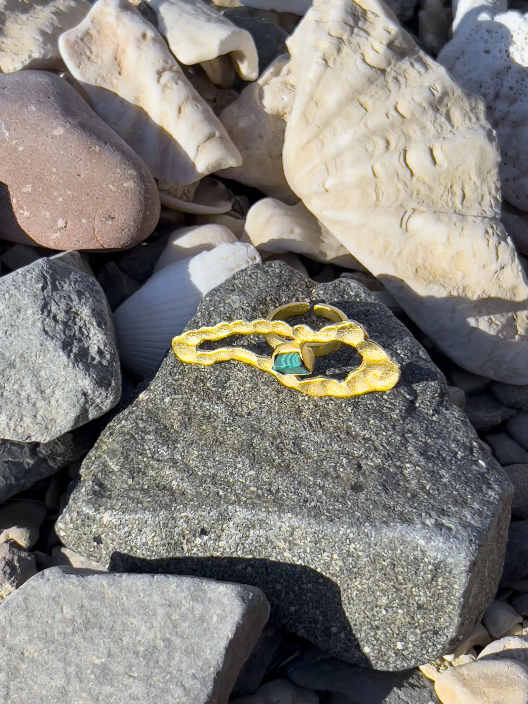 Handmade Gold Platted Sterling Silver Ring (Code 952) 3 952 1 scaled