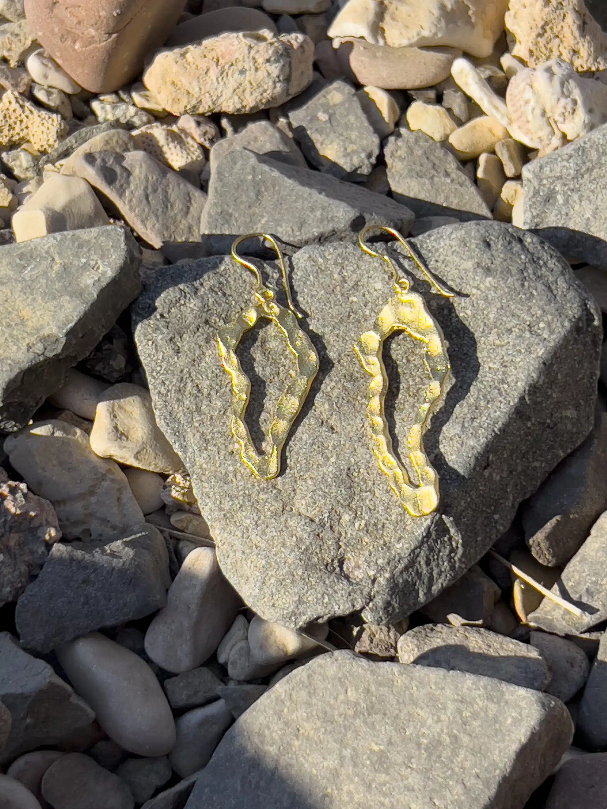 Handmade Gold Platted Sterling Silver Earring (Code 959) 3 959 scaled