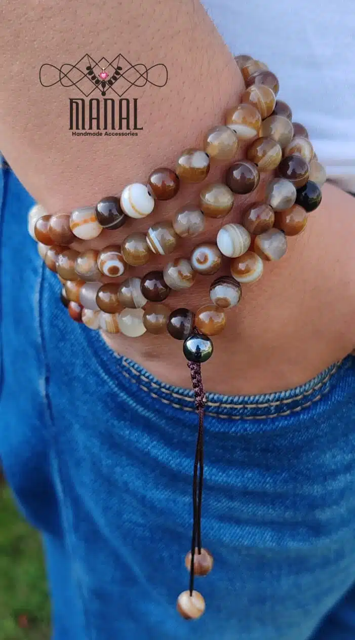 rosary of 99 Suleimani agate 3 IMG 20240913 WA0004