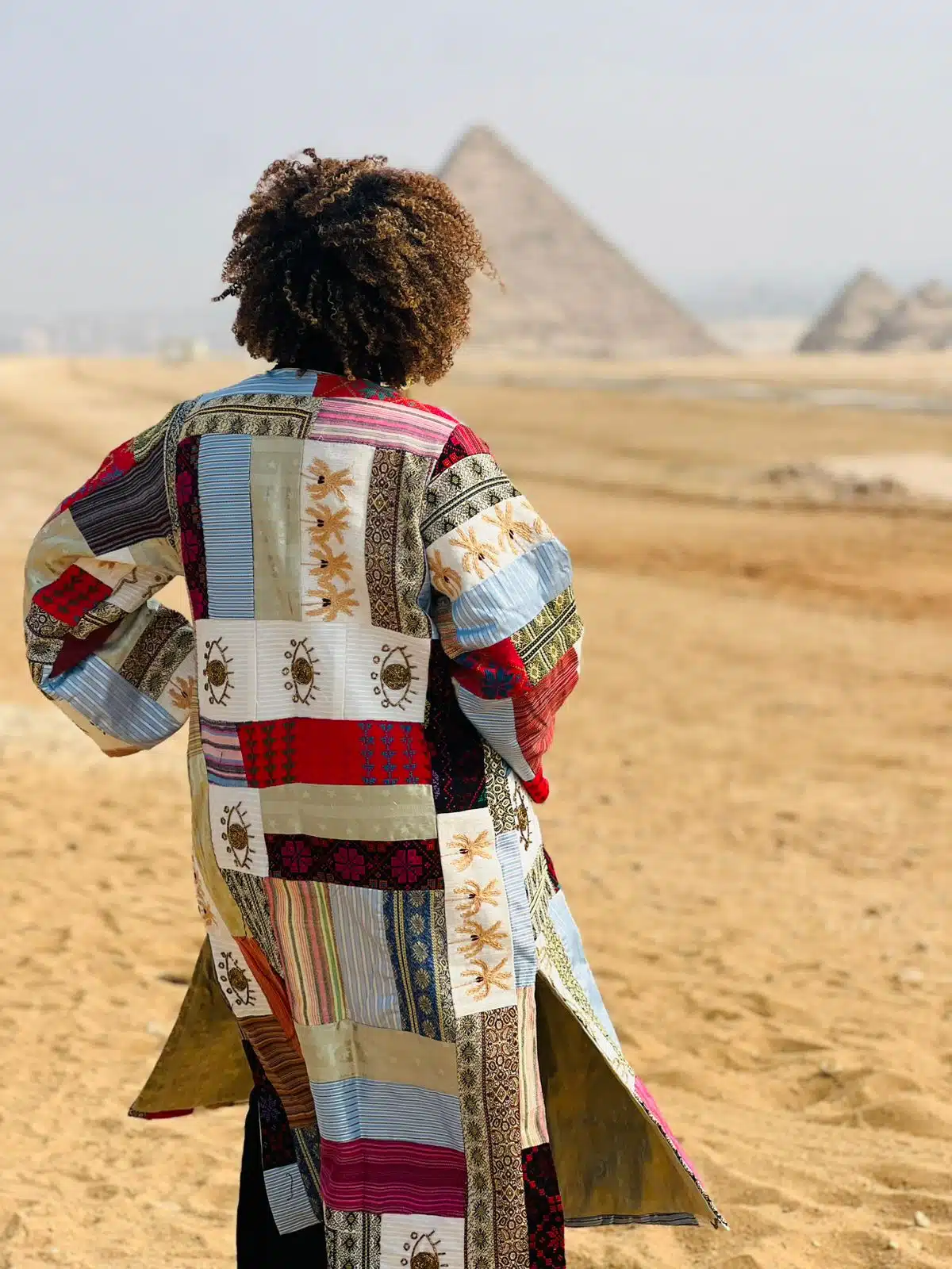 Egyptian Handmade Patchwork Kimono - Bohemian Style 4 IMG 20250127 WA0097 1