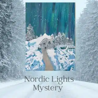 سحر الأضواء الشمالية مقاس 50*80