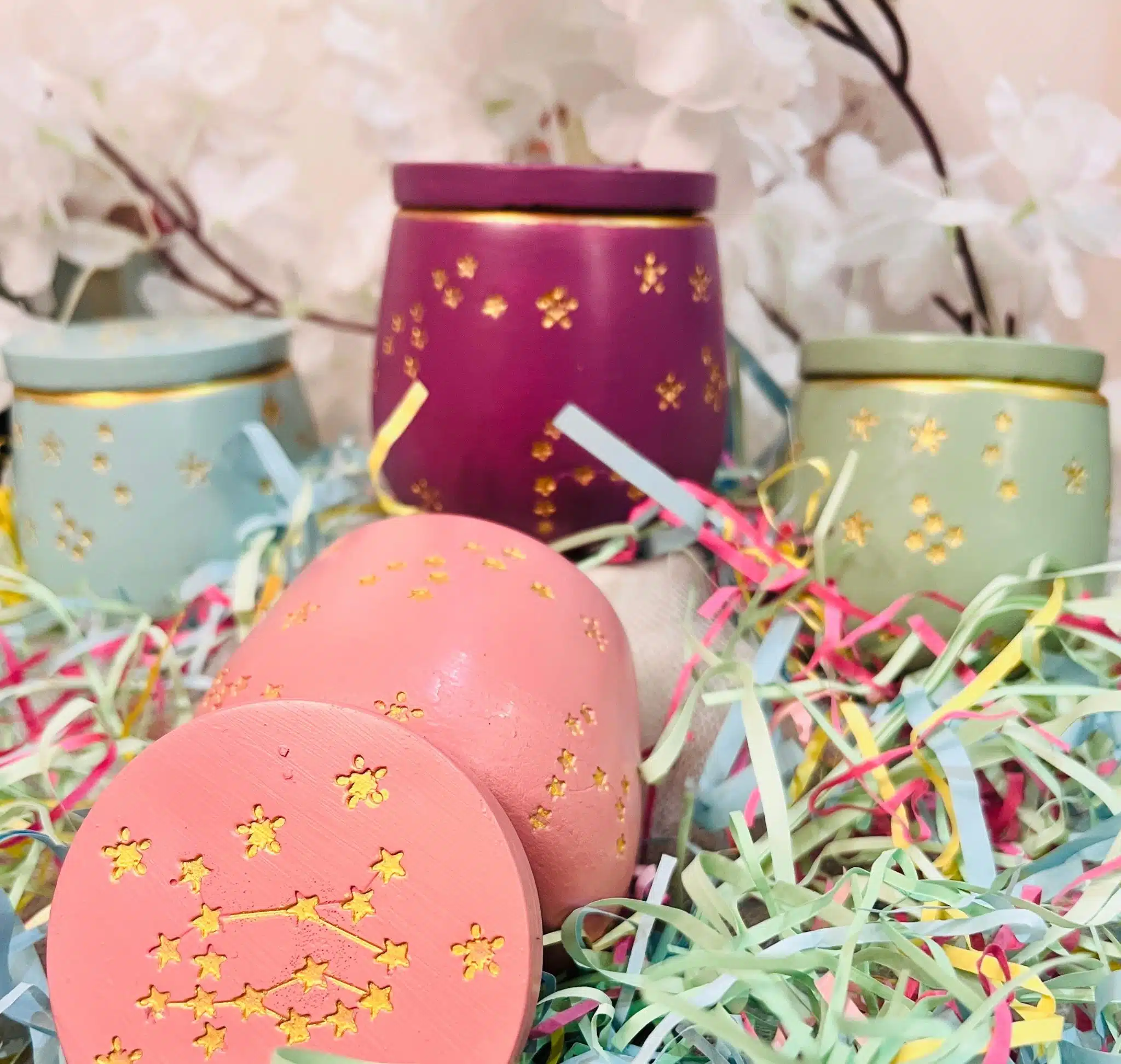 Gold Star Jar Candle 1 Gold Star Jar Candle