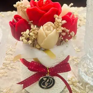 Tulips Candle Bouquet