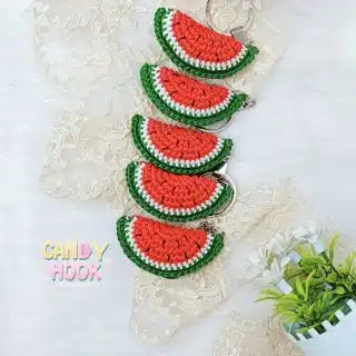 Watermelon keychain