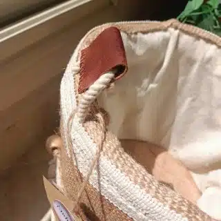 Jute & Burlap Basket