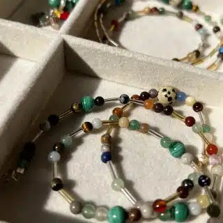 dune necklace - multicolor