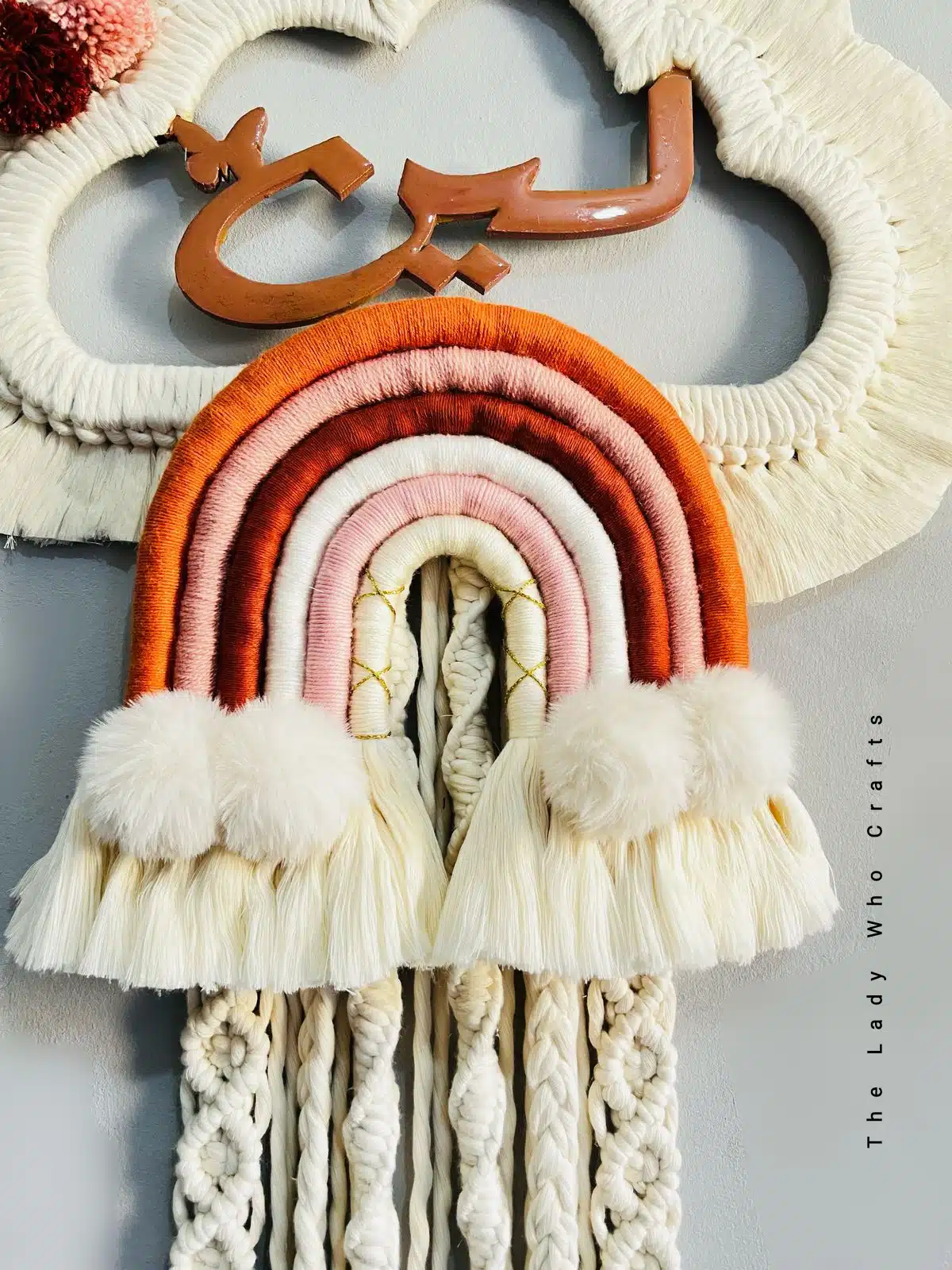 Macrame cloud with baby's name.. 6 IMG 20250401 232058