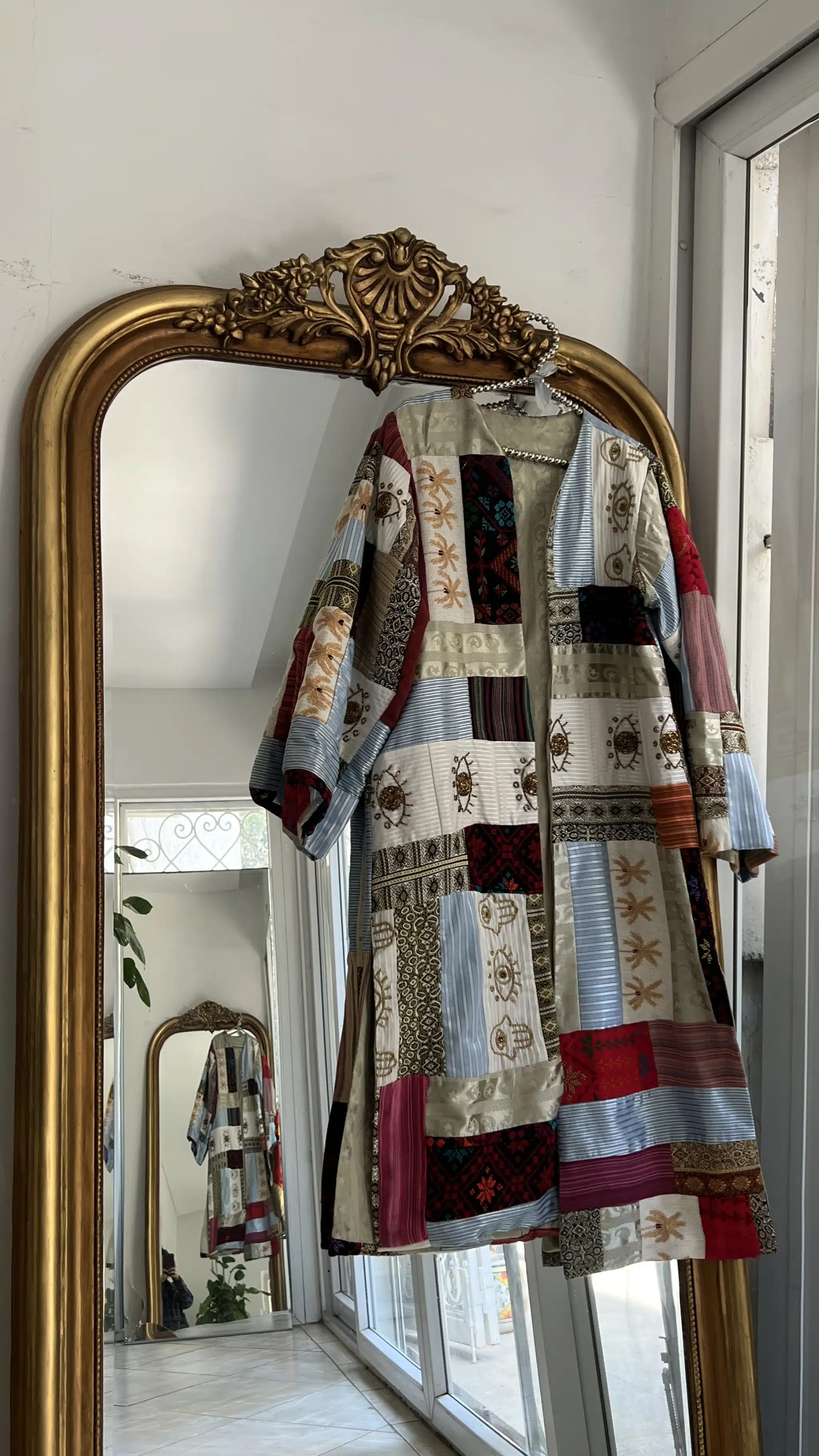 Egyptian Handmade Patchwork Kimono - Bohemian Style 9 IMG 2296 1 scaled