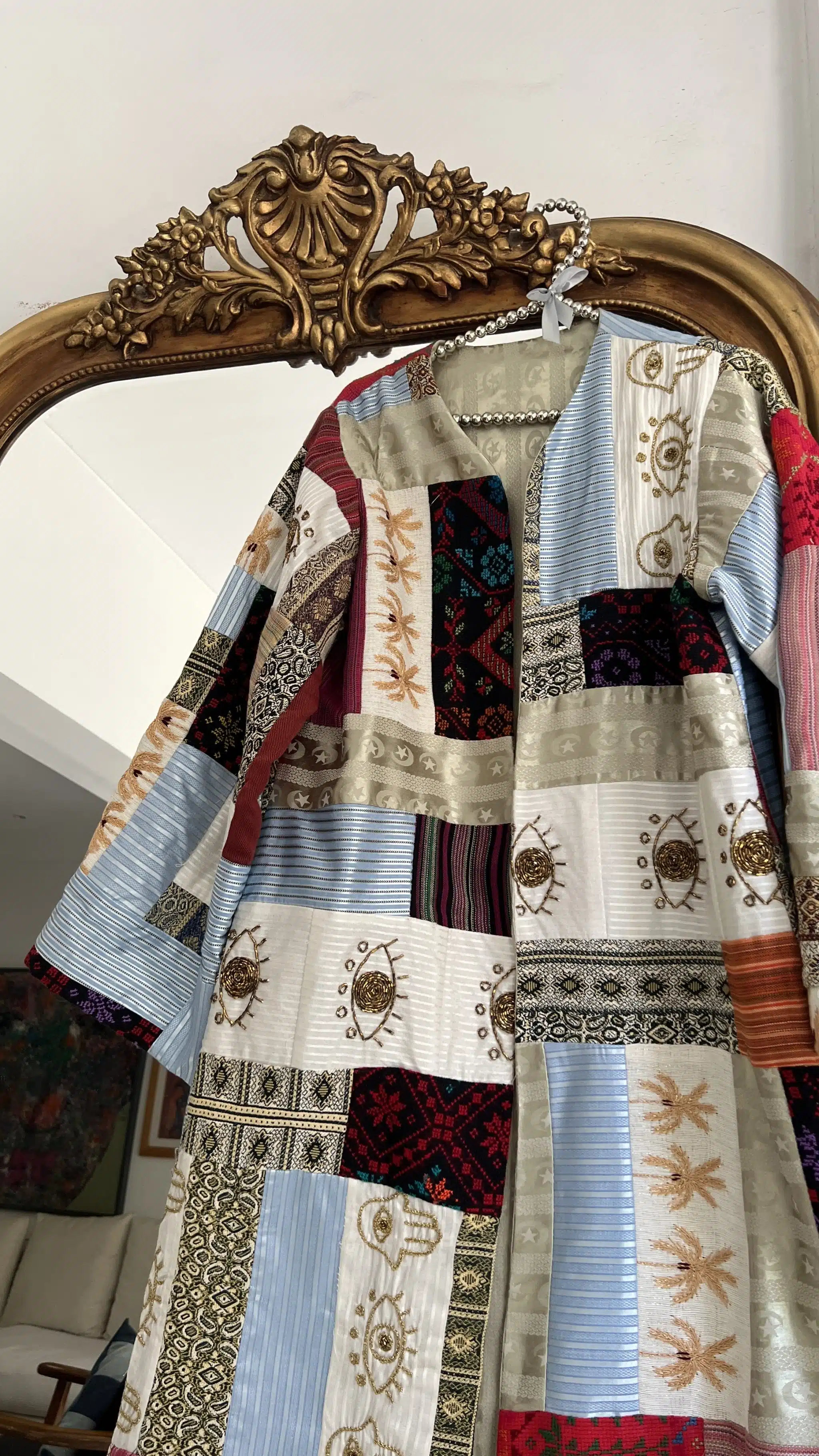 Egyptian Handmade Patchwork Kimono - Bohemian Style 7 IMG 2300 1 scaled