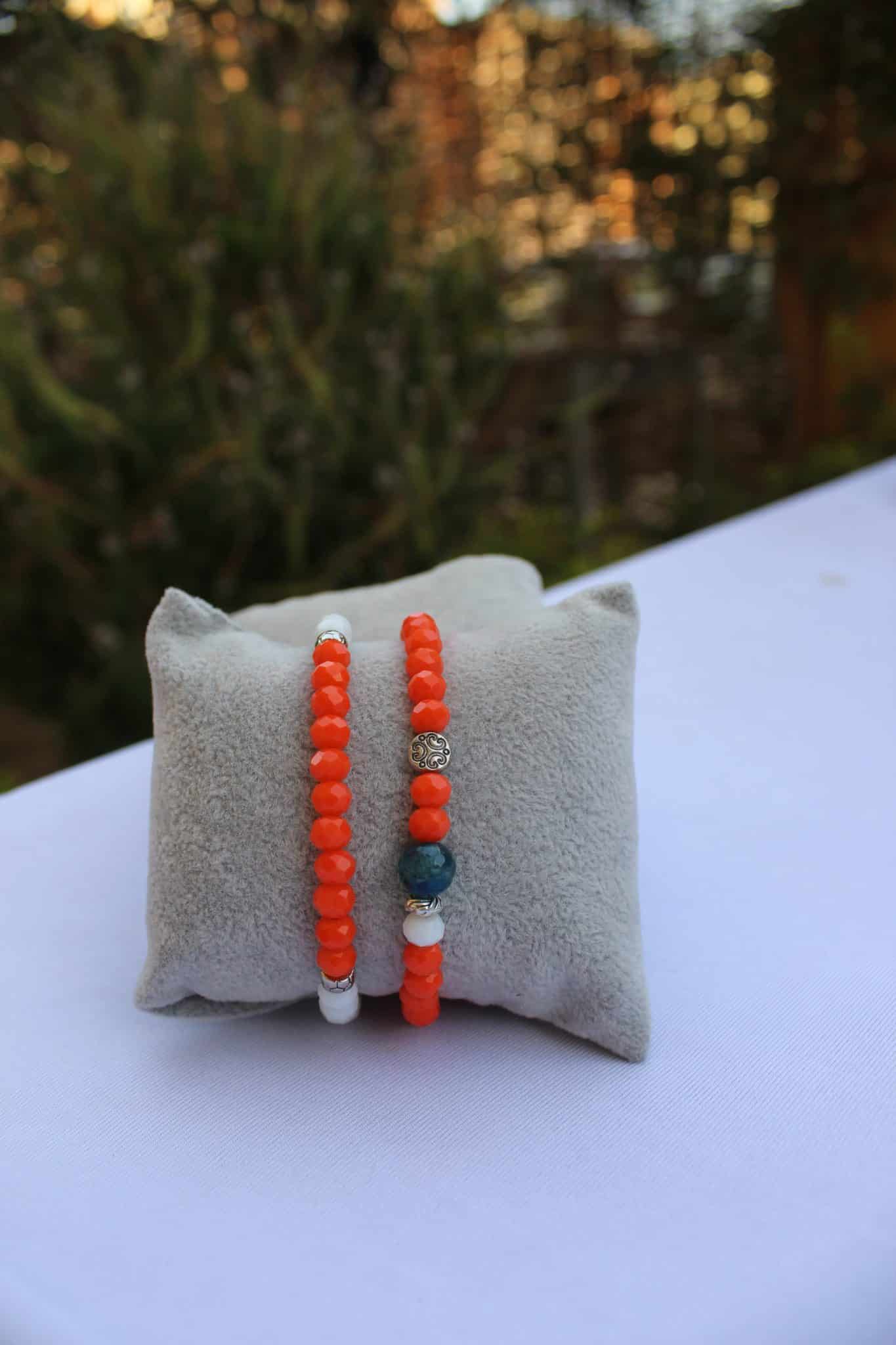 Orangy Set Bracelet 2 IMG 4190 scaled