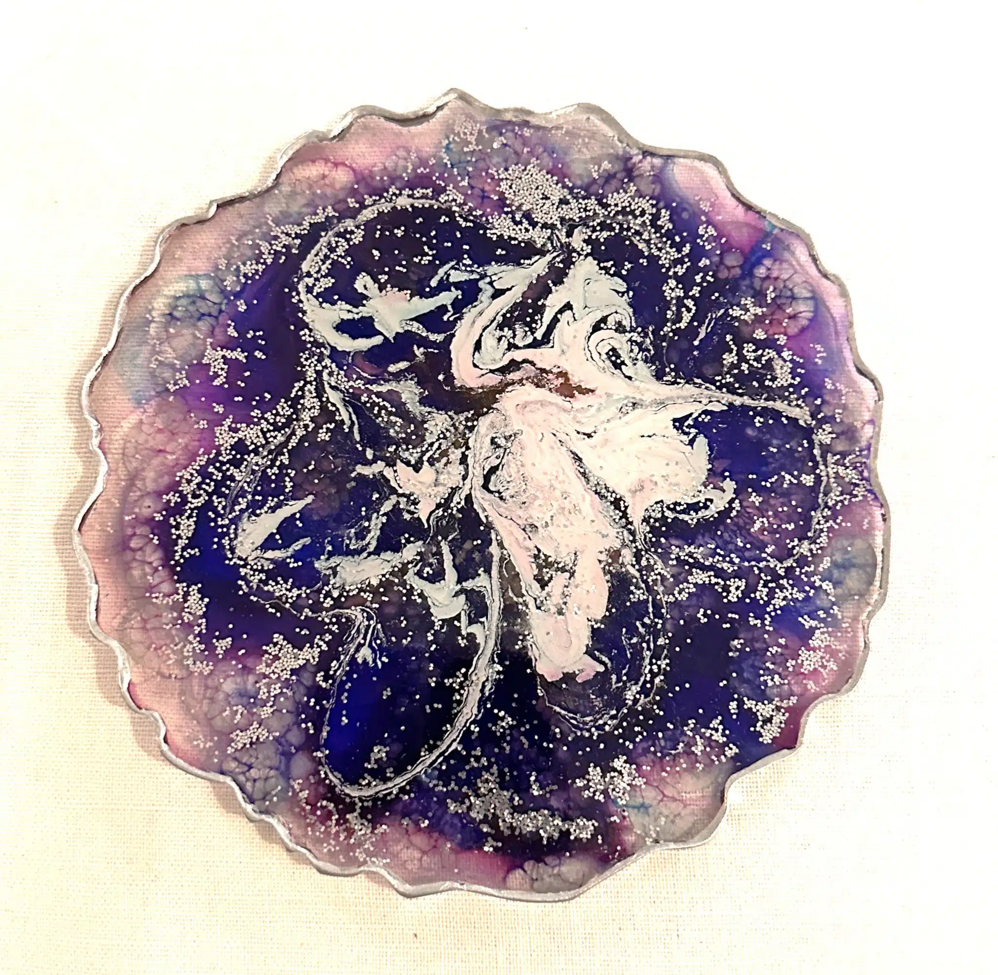 Starry Night - Resin Coaster 1 starry night coaster