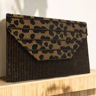 Leopard clutch