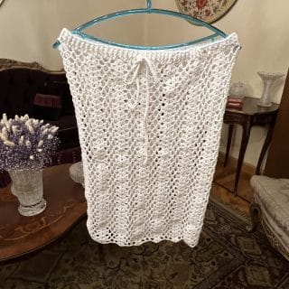 Handmade beach skirt