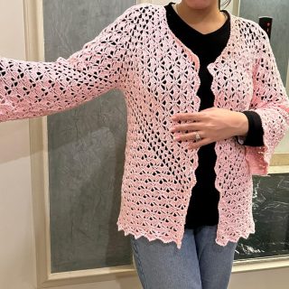 Summer crochet cardigan