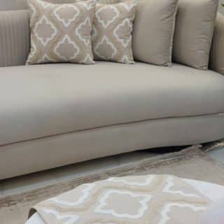 Beige Star Cushion Cover