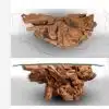 Coffee Tabels -Natural Root with top of Glass or Securité different sizess,