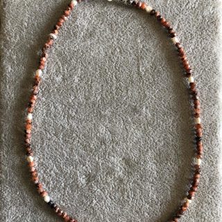 925 Silver Jasper Necklace