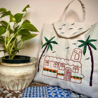Egyptian farm house Backpack (bag)