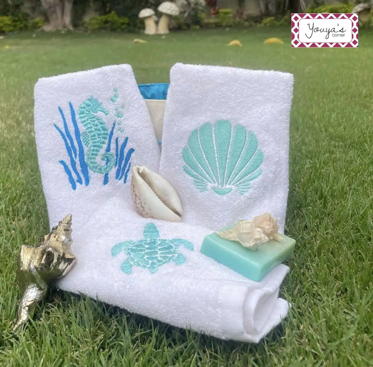 sea side guest towels 1 sea side guest towels