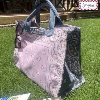 Bandana beach bag