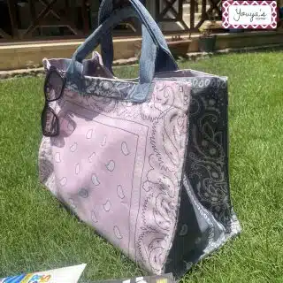 Bandana beach bag