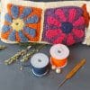 Crochet clutches