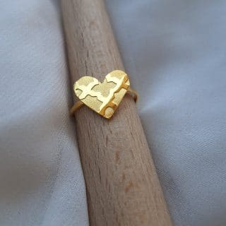 Hand made ring (heart ❤️ )