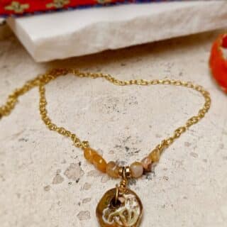 سلسلة نحاس خزف تونس