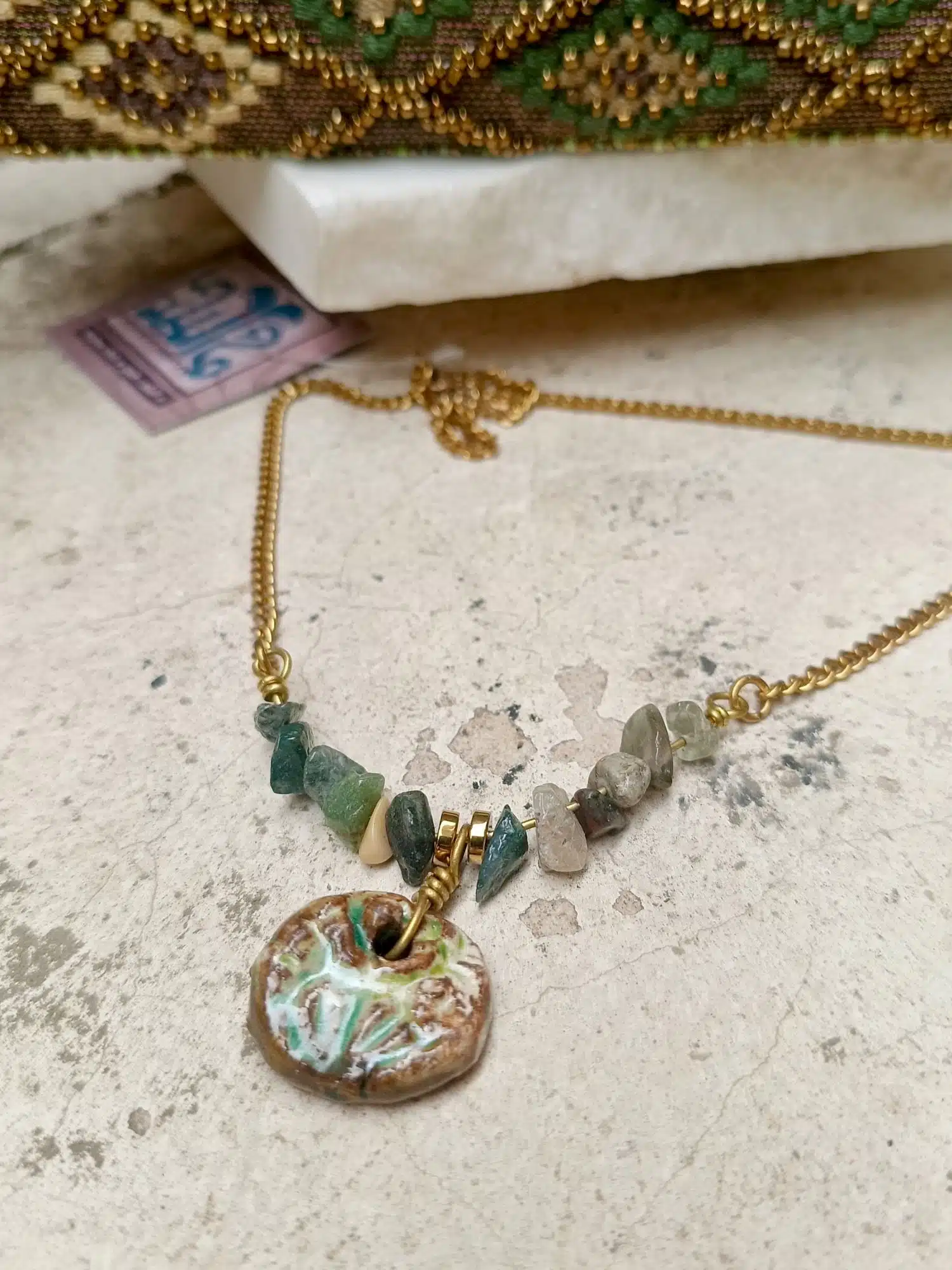 سلسلة نحاس خزف تونس 1 سلسلة نحاس خزف تونس