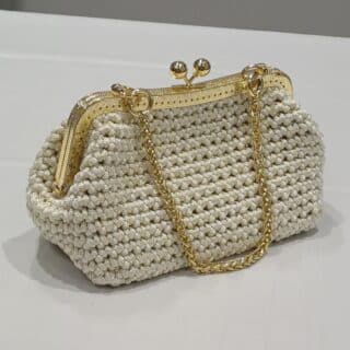 Off white mini classic handbag