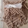 Tissue cover macrame
